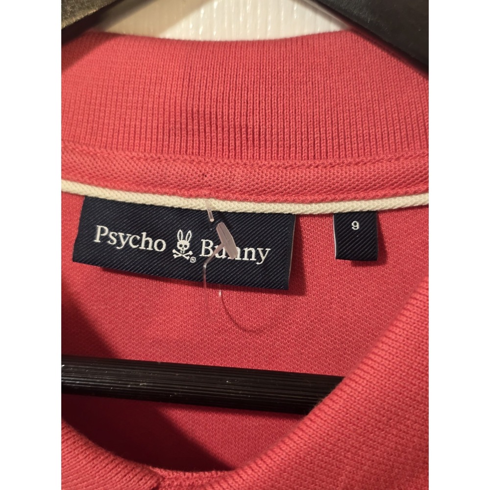 NEW Psycho Bunny Walter Pique Polo Persian Red Men's Size 9/ 3XL - Picture 5 of 5